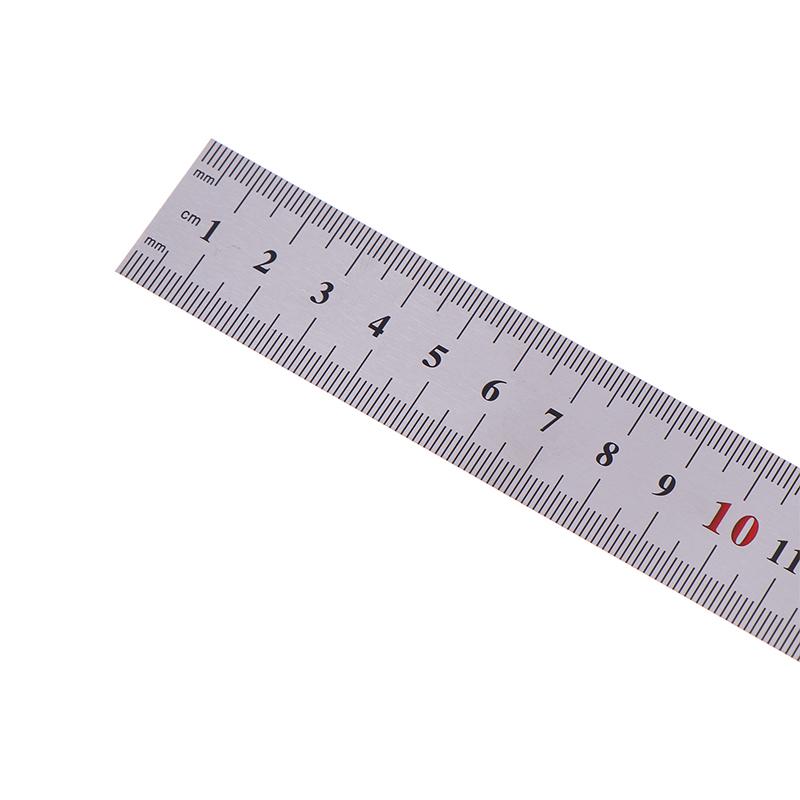 Stainless Steel Square Right Ruler Angle 90 Turning Ruler Woodworking Measuring Tool Gauge Angle Square Ruler 250/300Mm