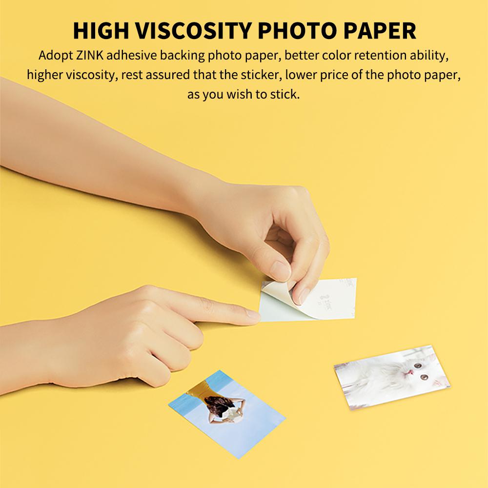 Xiaomi mijia AR Printer 300dpi Portable Photo Mini Pocket With Share 500mAh Picture Printer Pocket Printer Work With Mihome APP