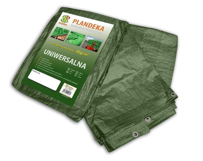 Reinforced Tarpaulin Green 90G 3 X 4M Bradas