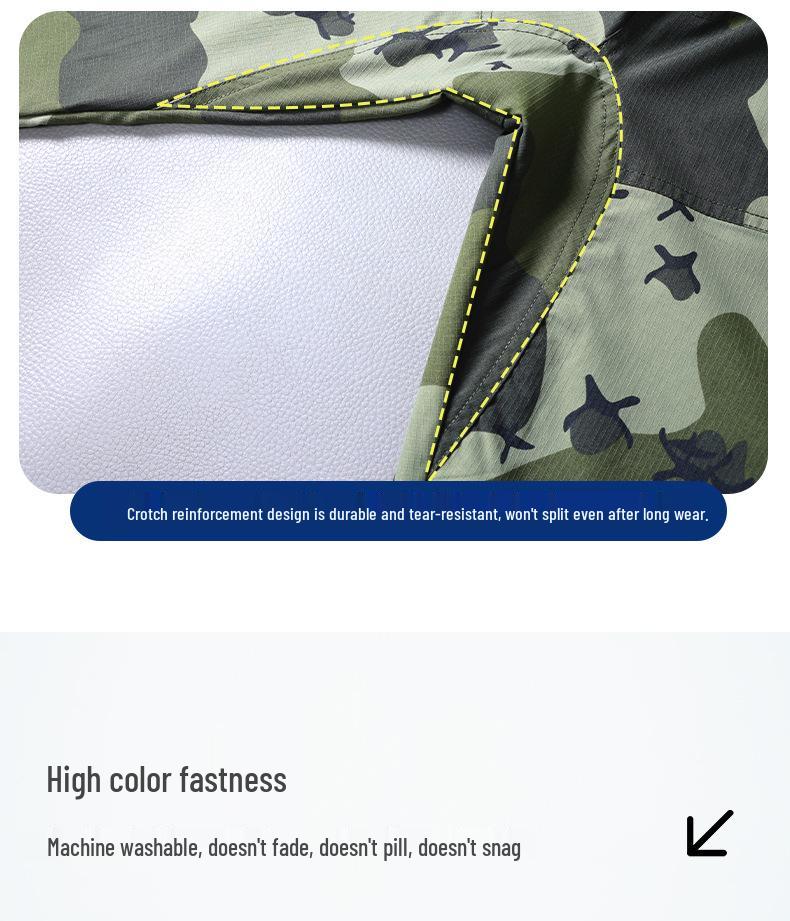 Men's Quick-Dry Summer Workwear Set: Breathable, Sun-Protective Suit for Outdoor Construction and Workshop Tasks