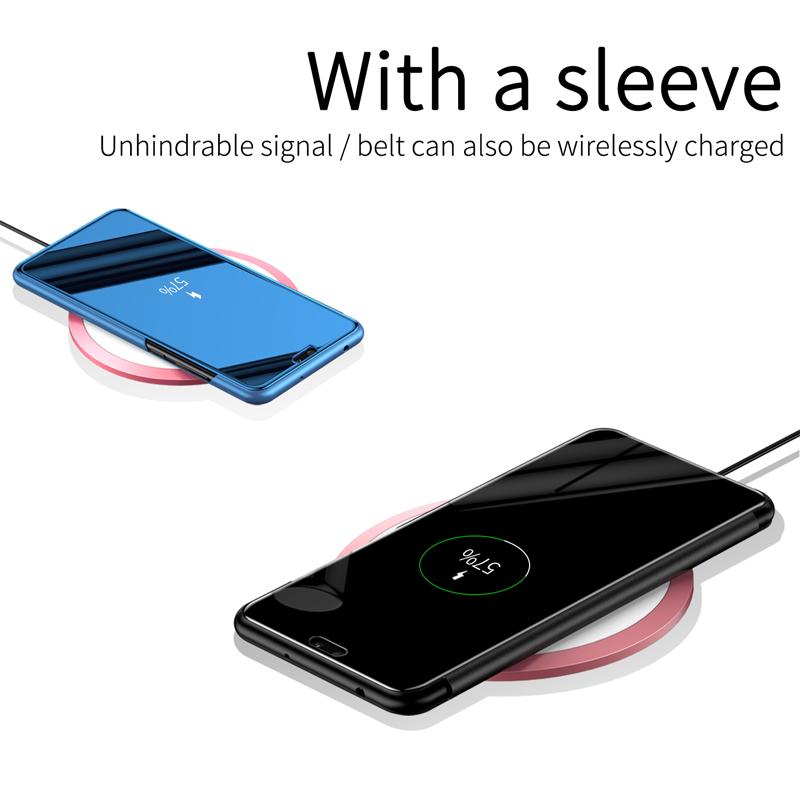 View Smart Mirror Magnetic Case For Apple iPhone 15 14 13 12 11 XS Pro Max Mini X XR 6 6s 7 8 Plus Luxury phone Flip Stand Cover