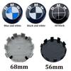 For BMW M 4Pcs 56MM 68MM Car Wheel Center Hub Caps for BMW Logo E90 E60 F18 E46 X3 X5 X1 G30 E60 F30 E90 G20 E46 F02 G28 Emblem Hubcaps CVA1
