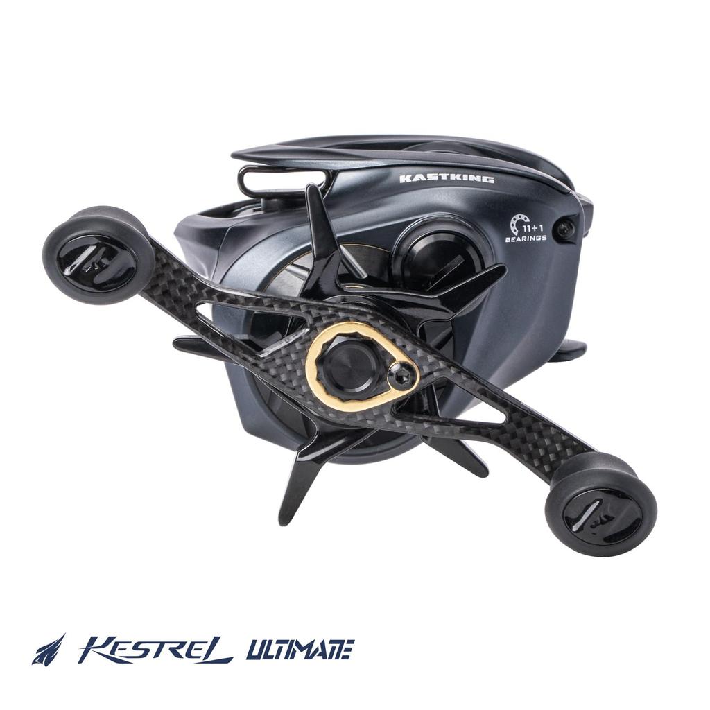 KASTKING Kestrel Ultimate Baitcasting bait finesse weighing only featuring an magnesium alloy bearings made in an gear and a maximum drag force of