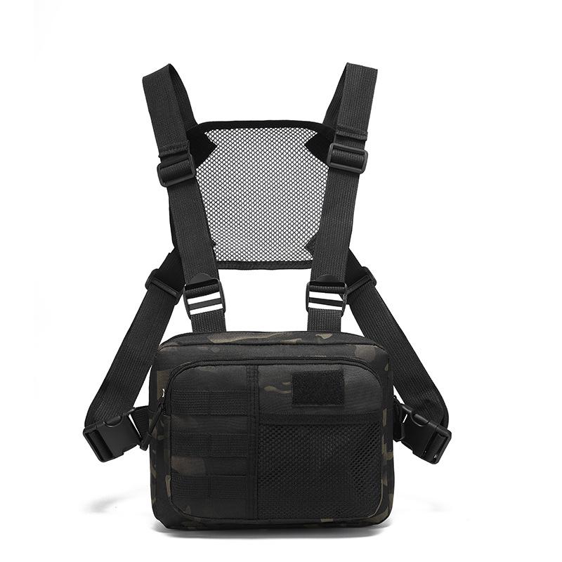 Новый мужской рюкзак в стиле жилета, многоцелевая спортивная сумка для активного отдыха для мужчин