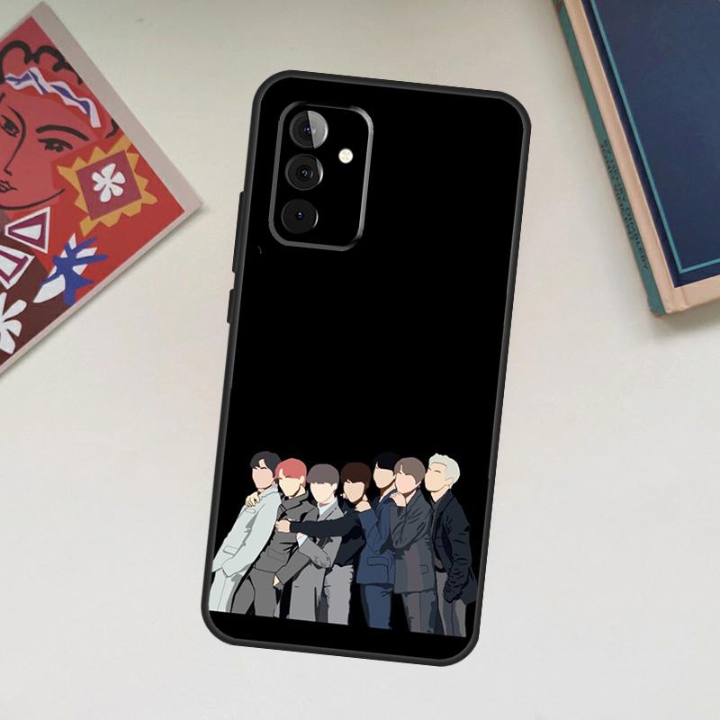 Корейская мода K-pop группа Для Samsung Galaxy A33 A53 A13 A23 A52 A32 A22 A12 A51 A71 A15 A25 A14 A34 A54 Чехол для телефона