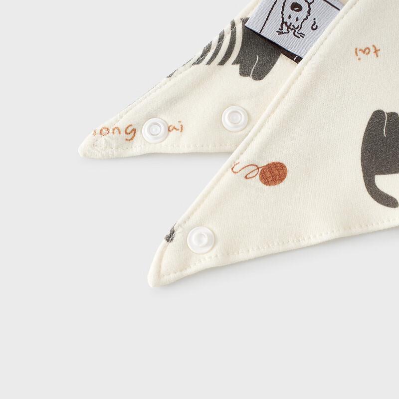 Tongtai Baby Pure Cotton Triangle Bib