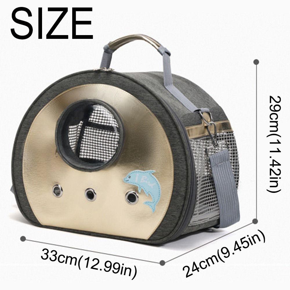 Portable Hamster Travel Carrier Handheld Hamster Carry Bag Chinchilla Outdoor Cage  Outdoor