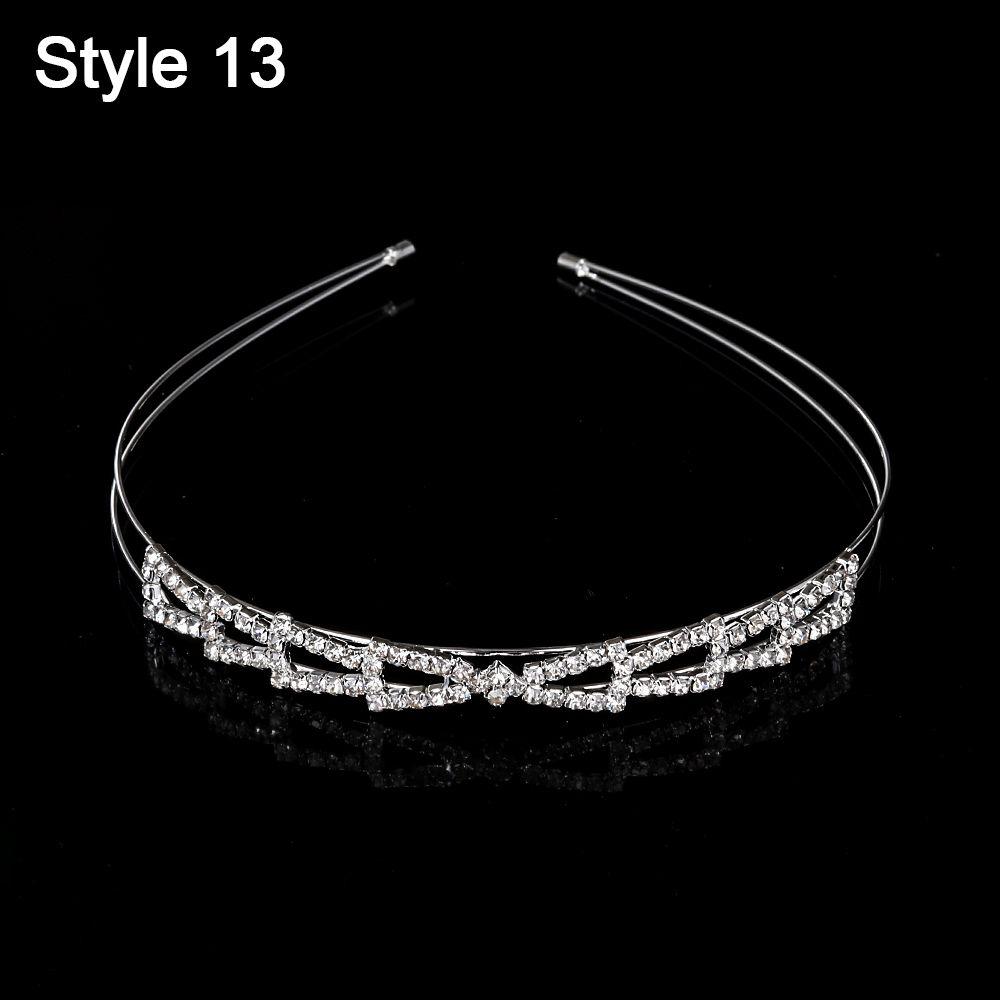 Girls Wedding Party Headdress Crown Headbands Fashion Hair Accessories Princess Tiara Headpieces