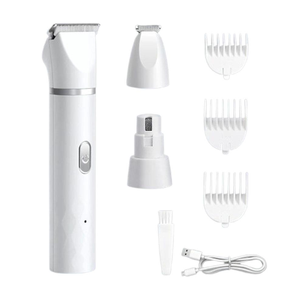 Rechargeable Pet Haircut Machine Low Noise Multifunctional Electrical Clipper USB Rechargeable Cordless Pet Shaver Pet Care