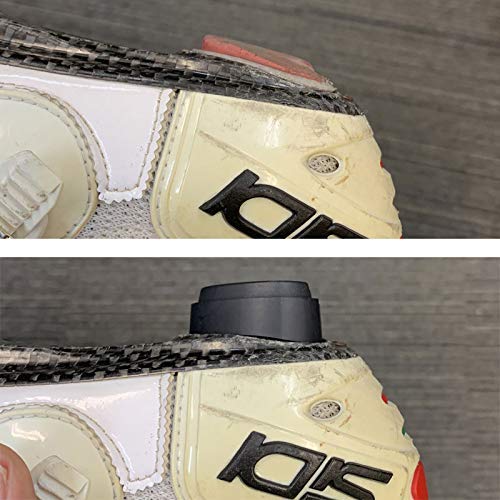 UP HEEL Дорожные резиновые набойки для обуви SIDI Road/Triathlon, комплект левая и правая, черные