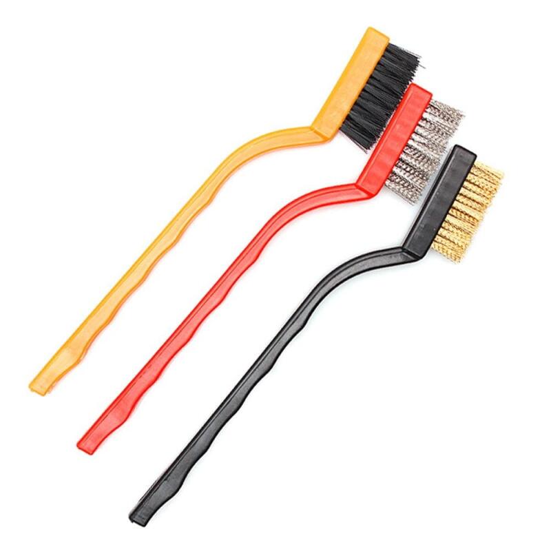 3-piece wire brush set, cleaning brush, iron brush, dirt remover