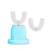 360 Degree Automatic Electric Toothbrush U Shape Rechargeable forAdults Ultrasonic Sonic Tooth Brushes Blue LED Light Waterproof