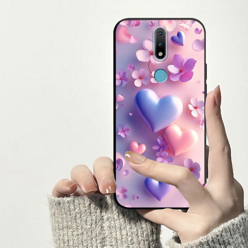 Protector For Nokia 2.4 1.4 3.4 5.3 5.4 6.2 Case Shockproof Soft Silicone For Nokia 7.2 6.3 8.3 5G Back Cover TPU Phone Case