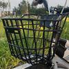 Adult Bike Front Basket Extra Thick Iron Wire Bike Hanging Basket Suitable for Most Type of Bikes