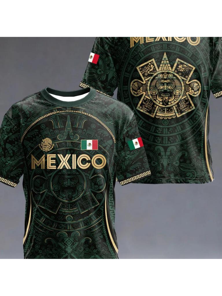 2026 New Men's And Women's Printed Design Sequin Football Fan Fashion Item Not Textured