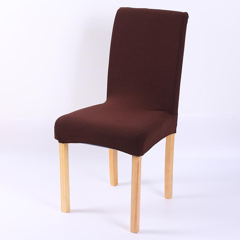 Водонепроницаемый чехол на стул, универсальный эластичный чехол на стул, чехол на домашний стул, полусплошной цвет, чехол на стул для отеля, чехол на стул