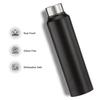Stainless Steel Water Bottle | BIS-Approved | 900ml (Matte Black)