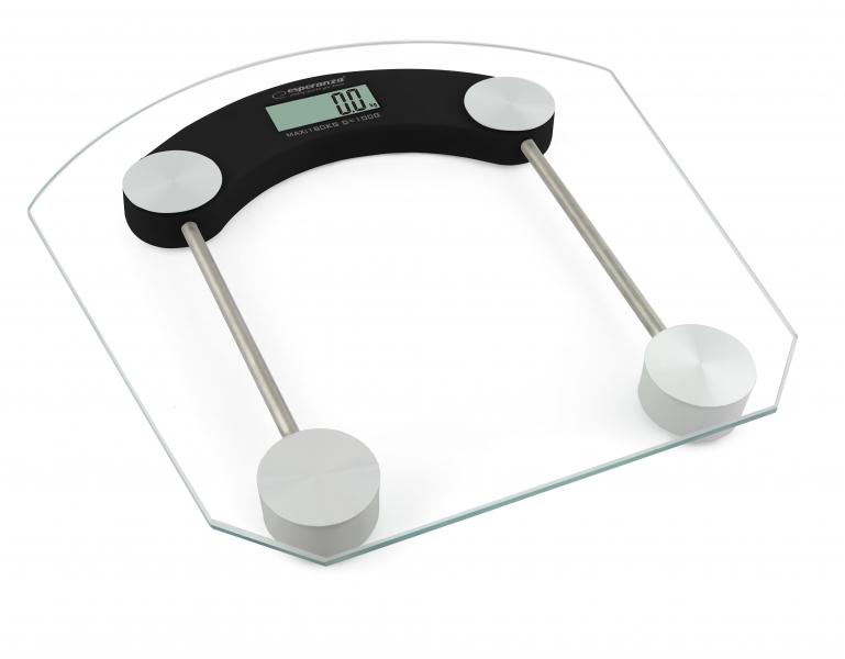 ES30C DIGITAL PILATES BATHROOM SCALE BLACK