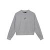 Sportswear Crew Neck Long Sleeve Sweatshirt Women Tops Gray CU6404-063