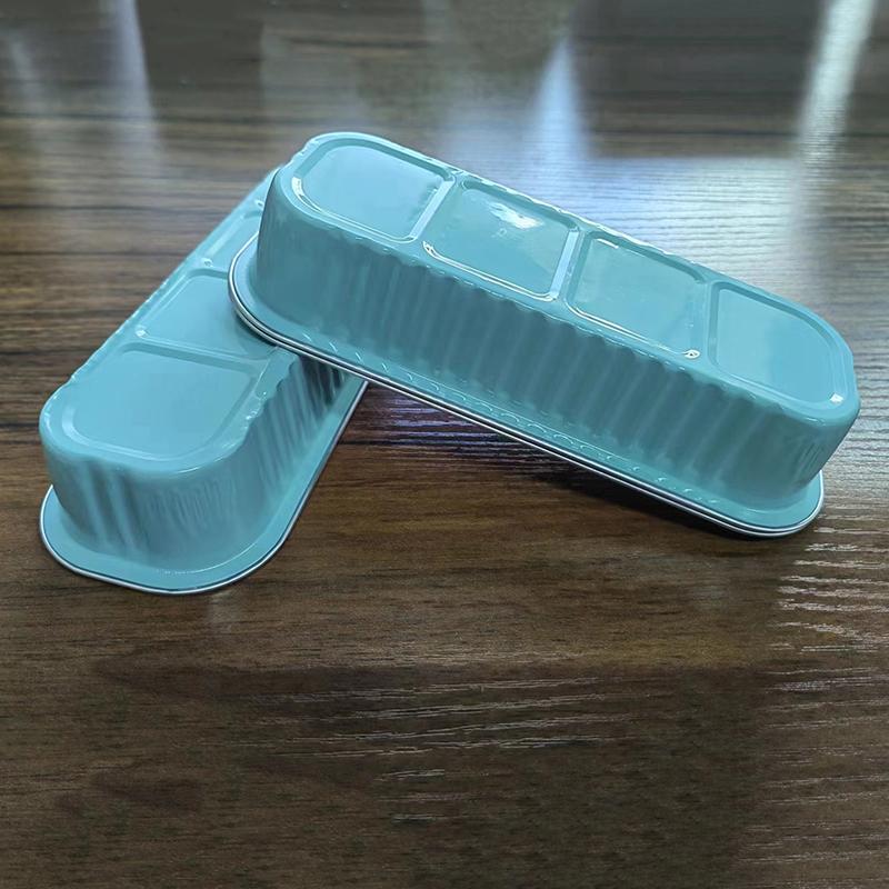 10 шт. Мини-формы для кексов с/без крышек, прямоугольные алюминиевые формы для выпечки, многоразовые мини-контейнеры для хлеба, формы для маффинов