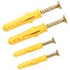 HSDG Little Yellow Fish Plastic Expansion Anchors & Screws Set
