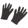 Блестящие Блестящие Перчатки для Запястий для Фигурного Катания Элегантные Перчатки для Запястий для Фигурного Катания Тренировочные Перчатки