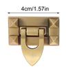 1PCS 4CM Metal Turn Twist Lock Buckles For DIY Women Handbag Bag Purse Hardware Closure Clasp Bags Parts Accessories