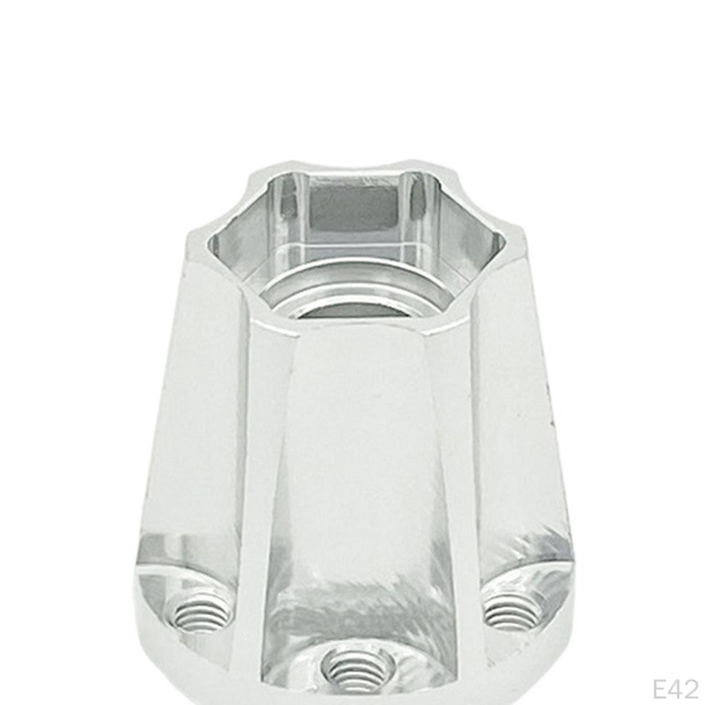 Hexagon Wheel Hubs Spare Parts Aluminum Alloy Modification Accessories Widening for RC Crawler