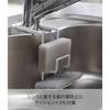 Yamazaki Держатель для губок на кран Двойной Белый Прибл.. 6x16x15.5см Башня 4390 Прибл.. Ш6хГ16хВ15.5см