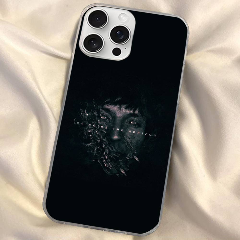 Bring Me The BMTH Horizon Phone Case For iPhone 17 16 15 14 13 12 11 Pro Max Plus Satin Colorful Cover