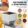 VEVOR Particle Filling Machine, 0.022-2.2 lbs/10-1000g, Automatic Filler Machine with Foot Pedal, Stainless Steel Weighing Filling Machine