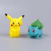 6 шт. Аниме фигурки Покемон Игрушки Пикачу Модель Чармандер Псидак Сквиртл Джиглипафф Бульбазавр Кавайные коллекционные куклы Детский подарок