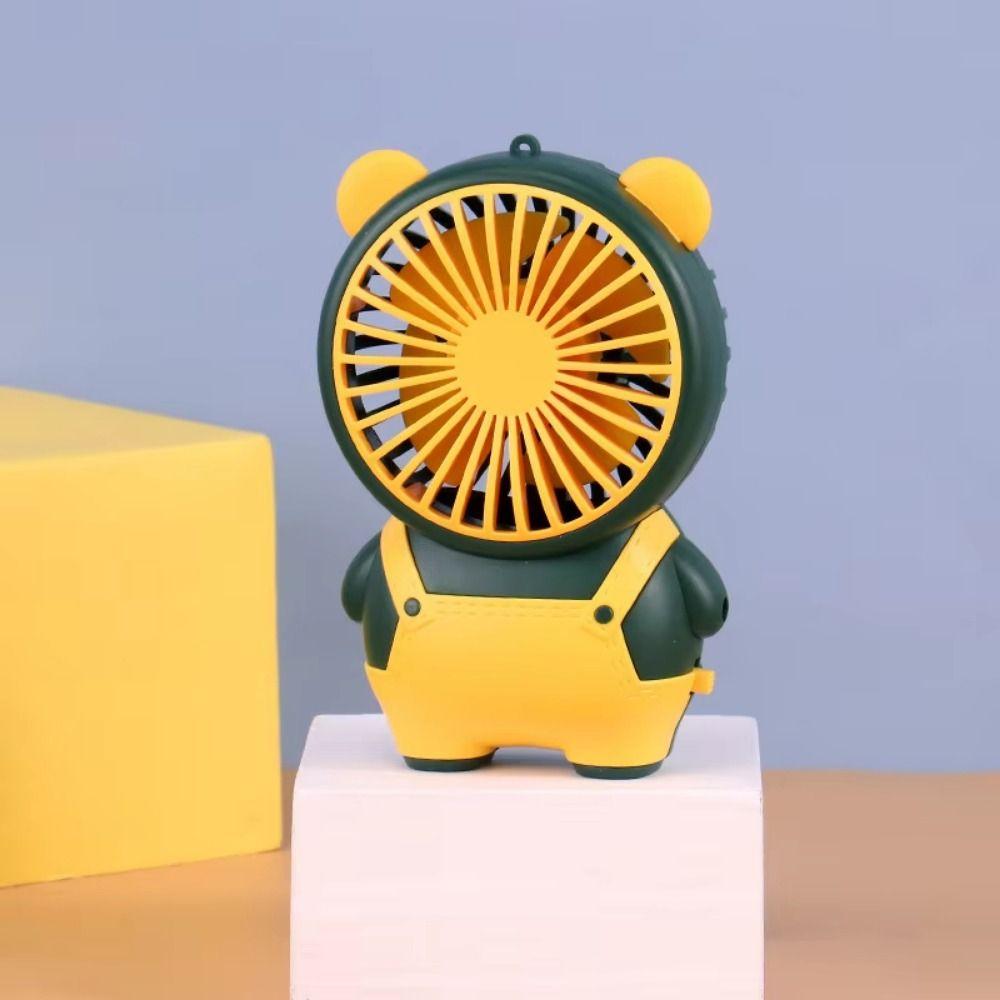 Portable Children's Handheld Fan USB Rechargeable Small Electric Fan  Student Dormitory
