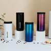 Creative Double Wall Thermal Mug with Lid Stainless Steel Portable Coffee Milk Cup Travel Tea Tumbler Office Water Cup Drinkware