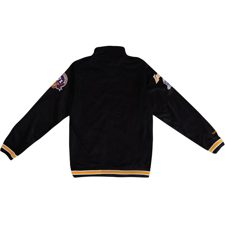 Mitchell Ness Jackets Unisex Black Stand Collar Moderate Other OJZP3238-LALYYPPPBLCK