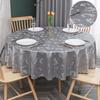 New Modern Banquet Hotel Round Tablecloth Multi-color Printed Table Sheet Waterproof Oil Resistant Washable Table Cover