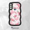Окрашенный узор Big Wave Edge Мягкий силиконовый материал Macaron чехол для телефона противоударный защитный резиновый чехол для iPhone Huawei Honor Infinix Tecno