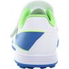 Li Ning Kids Professional Comfortable Non-Slip Shock Absorbing Breathable Durable Low-Top Soccer Shoes Kids Sneakers Standard-White YKGU010-9