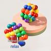 Красочный 3D гравитационный шар-головоломка - Игрушка для декомпрессии, магический куб