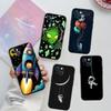 RA4 Astronaut Space Moon Alien New High-End Shell Phone Case for Redmi Note 10 11 12 Pro Max 10S 10C 10T 11A 11S 12S 12C