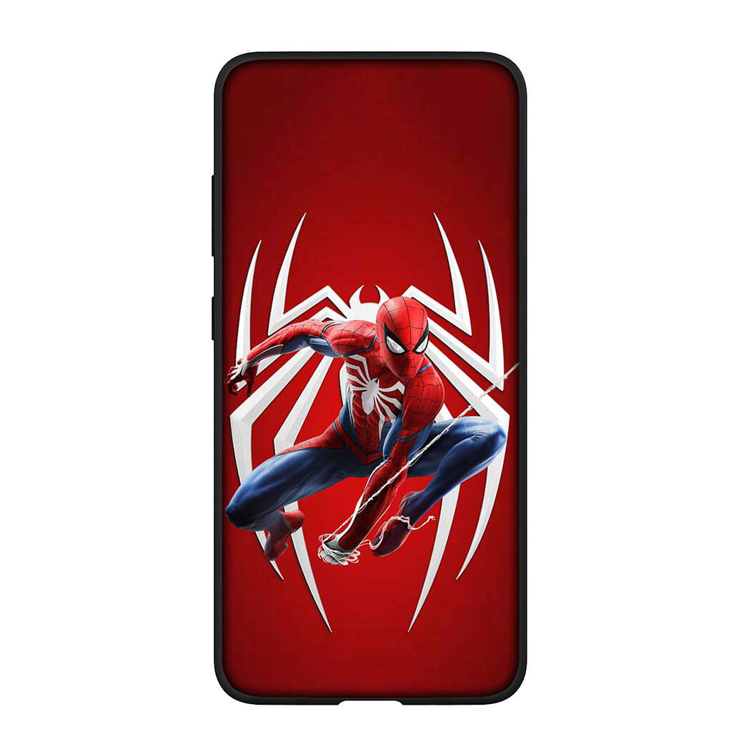 Чехол для телефона для iPhone 17 16 15 Plus Huawei P30 P20 Lite Redmi Note 14 12 11 13 Pro Max OPPO A60 A80 A40 A18 A38 A54 Мультяшный Человек-паук Чехол Spiderman
