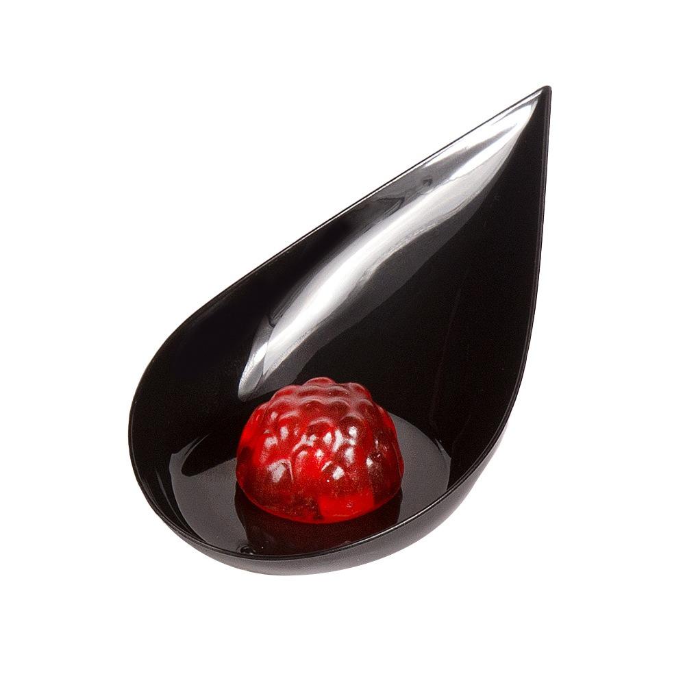 10 шт. многоразовых пластиковых тарелок в форме капли воды для приправ, закусок, стаканов для дегустации, соусников, стаканов для мороженого и желе, столовых приборов