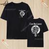 Harajuku Clan Fraser of Lovat Clansman’s Crest Badge Print Summer Trending Unisex T Shirt 100% Cotton O-neck Short-sleev