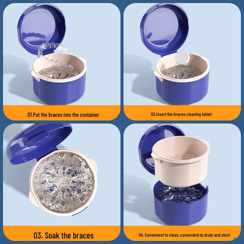 UECONCH Retainer Cleaning Box