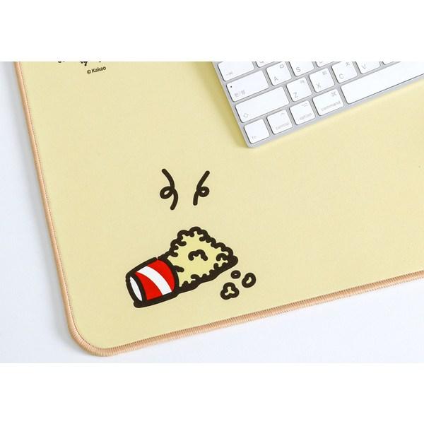 Kakao Friends Коврик для мыши CS с двойной беспроводной зарядкой, 1 шт., Hello Chunsik, лучший персонаж Кореи