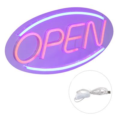 Светодиодный неоновый свет с питанием от USB для окон, магазинов, баров, ресторанов, дверей, декора стен