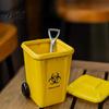 Eco-friendly Desk Mug Trash Can Ceramic Mug, with Lid Mini Recycling Bin, Novelty Cup Bin Shaped Drinking Tea Cup, for Office Home Use Fun