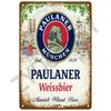 1 шт. Металлическая табличка Пиво: Забавный постер с винтажным брендом рома - Жестяная табличка для привлекательного настенного декора в барах, пабах, клубах