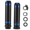 2PCS Motorcycle Handle Bar Grip Cover Carbon Fiber Corrosion Resistant Waterproof Universal for