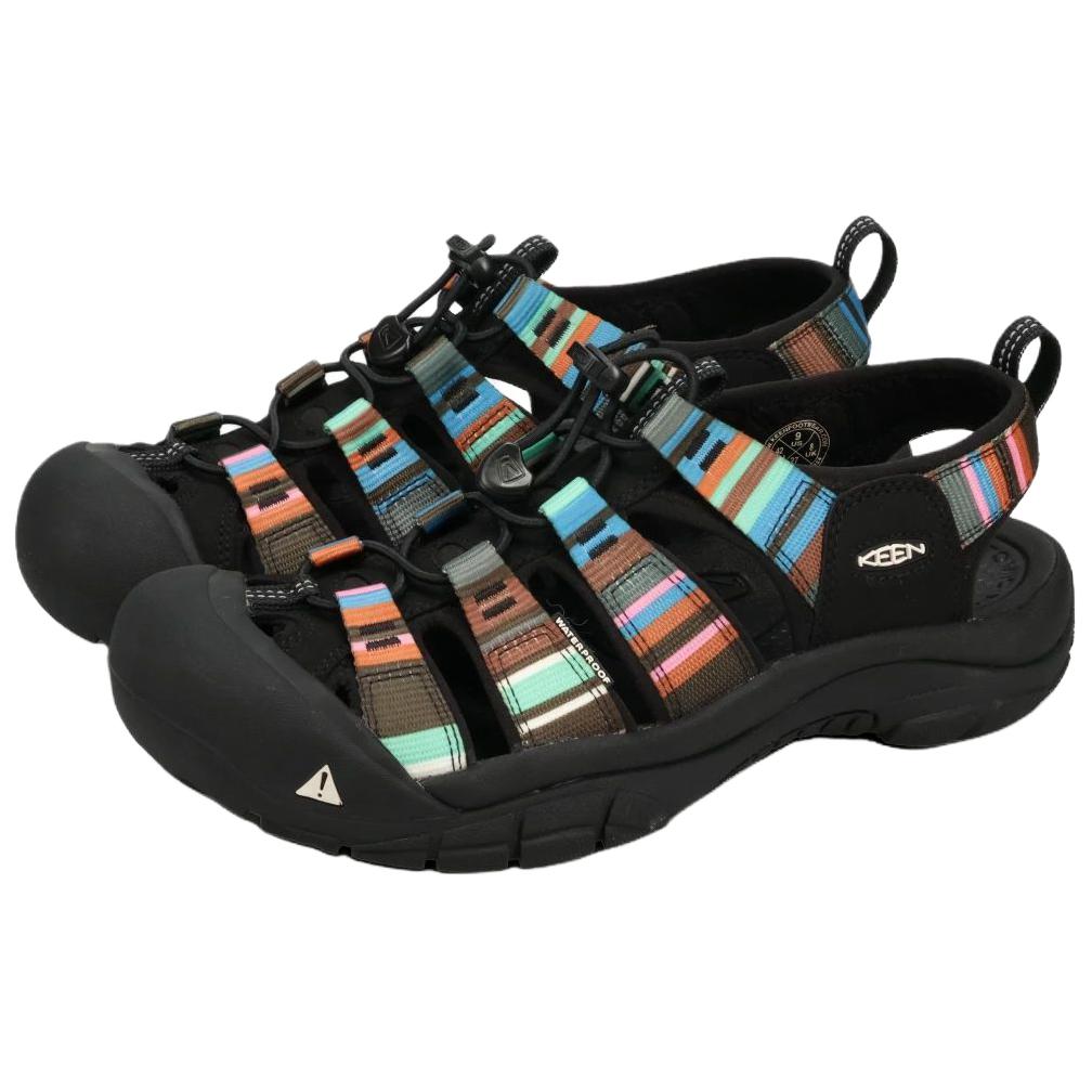 Keen Мужские треккинговые сандалии Newport H2 для речного туризма Черные 1001942